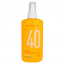KCC40095 KRASSA Спрей солнцезащитный SPF 40 150 мл /16 KCC40095 KRASSA Спрей солнцезащитный SPF 40 150 мл /16