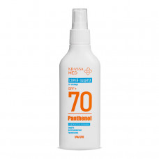 KRASSA MED Panthenol Спрей-защита от солнца SPF 70+ 150 мл...