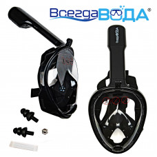 BBM718 ВсегдаВОДА BLACK L/XL Маска полнолицевая 10 шт/кор