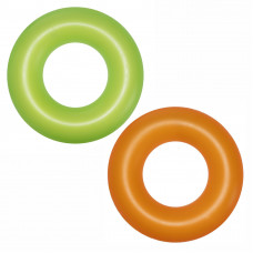 36025 Bestway Круг надувной Неоновый 10+, 91см, 12шт/кор