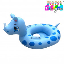 500229 Сергуша Плотик Носорог 70см 500229 Сергуша Плотик Носорог 70см