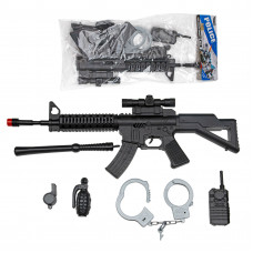 YL-5 Н-р оруж. Police: автомат-трещетка, граната, бита, на...