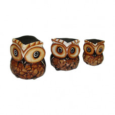 OWL1578 Набор 3 сов 7,8,10 см